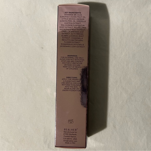 ✨NIB✨ REALHER Dream Without Limits Ceramide Primer 1.18 fl oz - Picture 6 of 7